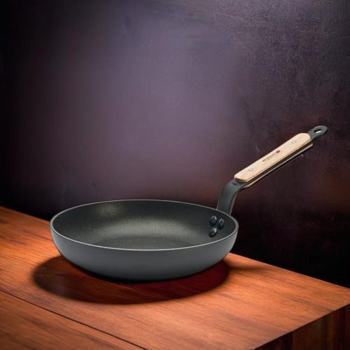 Serpenyő bükkfanyéllel, 24 cm, tapadásmentes, de Buyer