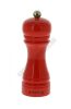 Fűszerőrlő, lakkozott piros, 14 cm, Java, de Buyer