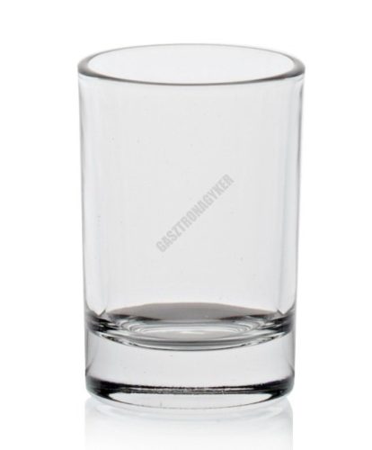 Cileno pálinkás pohár, 55 ml, üveg