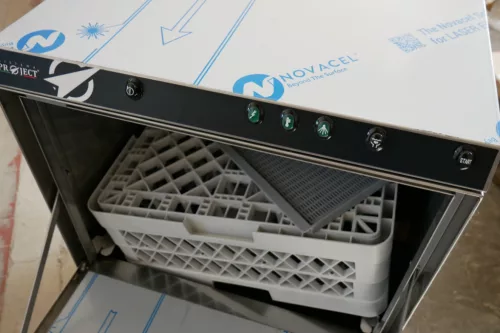 Ipari mosogatógép, tányér, pohár, Jet+500 230 V+DD-PS Sistema Projekt