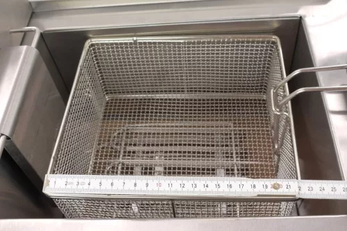 Olajsütő asztali, 13 l, leeresztő csap, hőfokszab.50-190C, 5 kWh