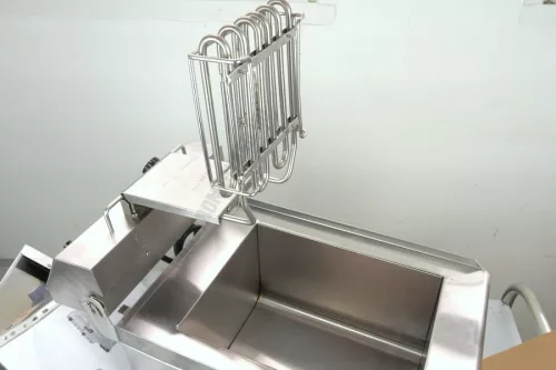 Olajsütő asztali, 13 l, leeresztő csap, hőfokszab.50-190C, 5 kWh