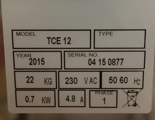 Húsdaráló, 140 kg/h, alumíniumház, 230 V/0,75 kW, Everest