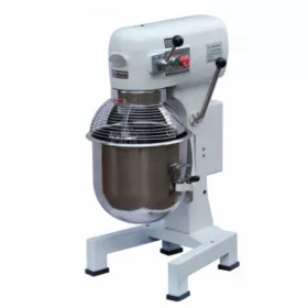   Planetáris mixer, 30 liter, 3 sebesség, habverő, keverő, dagasztógép