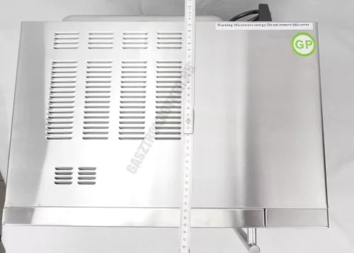 Mikrohullámú sütő, RM, 23 l, forgótányér, manuális, 230 V/900 W,
