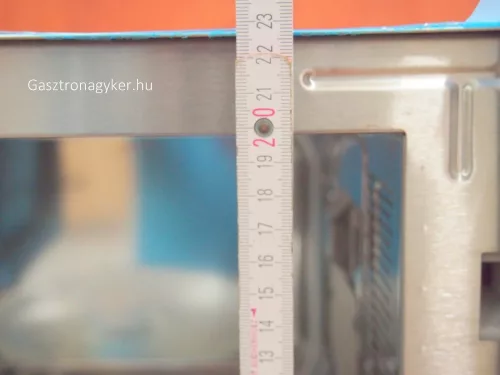 Mikrohullámú sütő, RM, 23 l, forgótányér, manuális, 230 V/900 W,