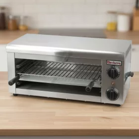   Szalamander fix sínes, RM, manuális, 50-300 C, rács: 450x250 mm, 3 szintben állítható