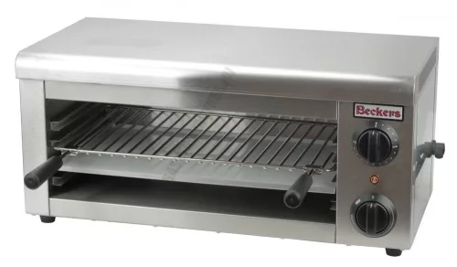 Szalamander fix sínes, RM, manuális, 50-300 C, rács: 450x250 mm, 3 szintben állítható