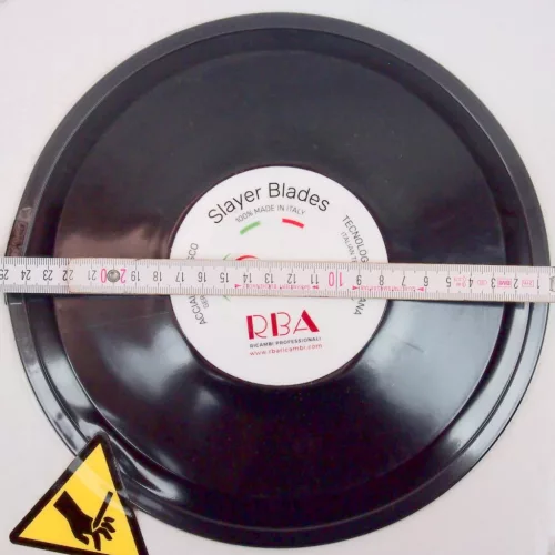 Szeletelőgép teflon körkés, 250 mm átmérő, Beckers