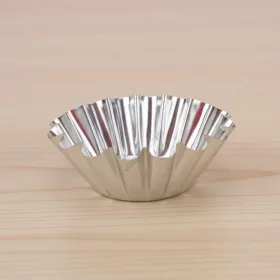 Kosárka sütőforma, 6,4×2,4 cm, 20 db/csomag