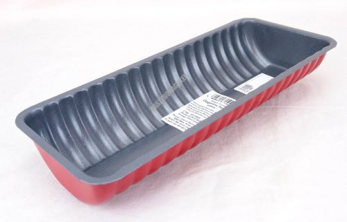 Őzgerinc sütőforma, széles, 31,5×12,9×5,8 cm, thermoplate