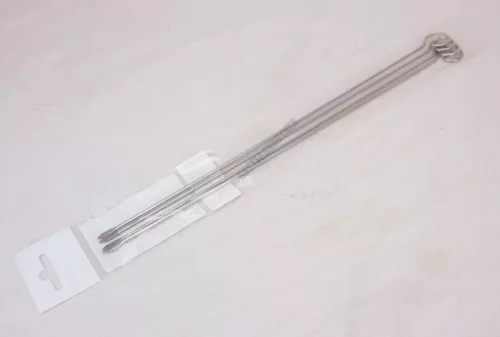 Rablóhústű, 35 cm, 4 db/csomag, rozsdamentes