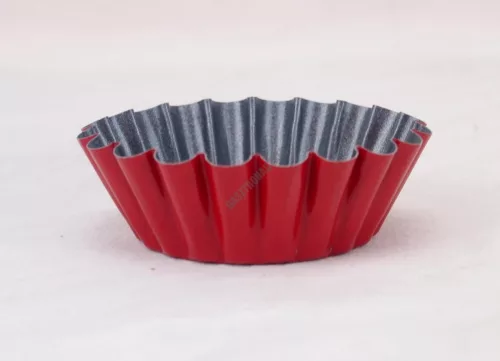 Briós sütőforma, 8,5×2,5 cm, 10 db/csomag, thermoplate