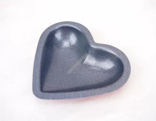 Szív sütőforma, 7,7×6,9×2,4 cm, 10 db/csomag, thermoplate