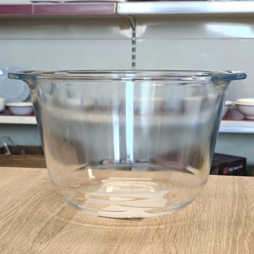 Leveses tál, 4 liter, hőálló üveg