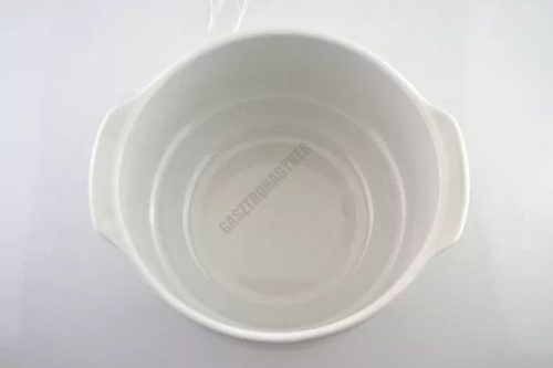 Levestál menza, 2 liter, super white, porcelán