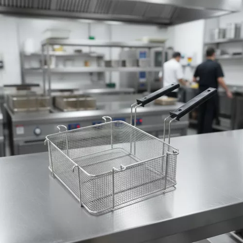 Olajsütő kosár 1×20 l, Elekthermax 1 x 20 literes olajsütőhöz