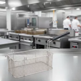 Olajsütő kosár 2×10 literes olajsütőhöz