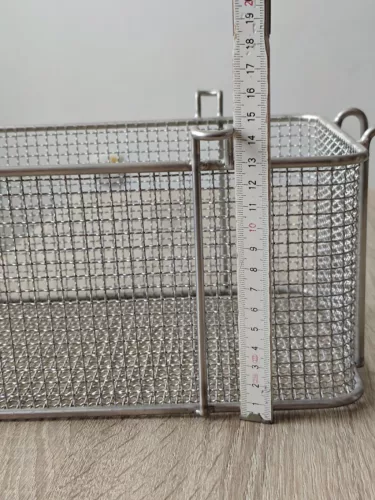 Olajsütő kosár 2×10 literes olajsütőhöz