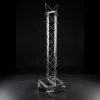 Fedőtartó gördíthető rozsdamentes, Emax-8100, (20 db fedő), 180 cm magas