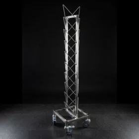  Fedőtartó gördíthető rozsdamentes, Emax-8100, (20 db fedő), 180 cm magas