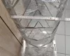 Fedőtartó gördíthető rozsdamentes, Emax-8100, (20 db fedő), 180 cm magas