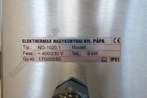 Olajsütő elektromos 1×20 l, NO-1020.1