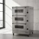 Statikus sütő, elektromos toronysütő, 3 aknás NS-1306