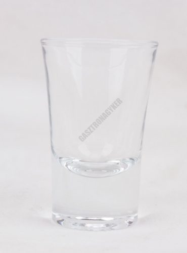 Cheerio pálinkás pohár, 34 ml, üveg