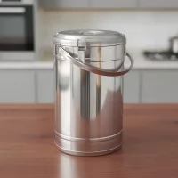 Ételszállító badella, duplafalú