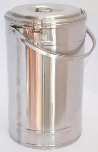 Badella, ételszállító, 25 liter, duplafalú, 30×48 cm, rozsdamentes