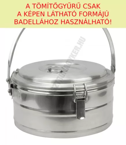 Tömítőgyűrű régi duplafalú 5 literes badellához