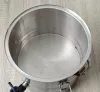 Szimplafalú italadagoló, italszállító badella, prémium csappal, 10 liter 