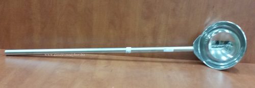 Üstmerőkanál, 3 liter, extra erős, 25×120 cm, rozsdamentes 