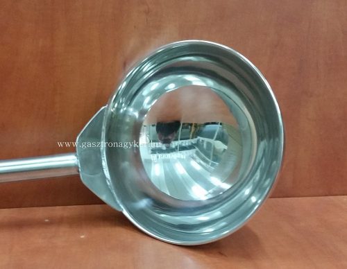 Üstmerőkanál, 3 liter, extra erős, 25×120 cm, rozsdamentes 