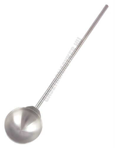 Üstmerőkanál, 5 literes, extra erős, 27×124 cm, rozsdamentes