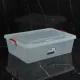 Tárolódoboz, uzsonnásdoboz, 38 liter, zárható fedővel