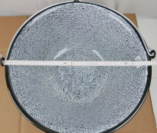 Bogrács, 20 l, zománcozott