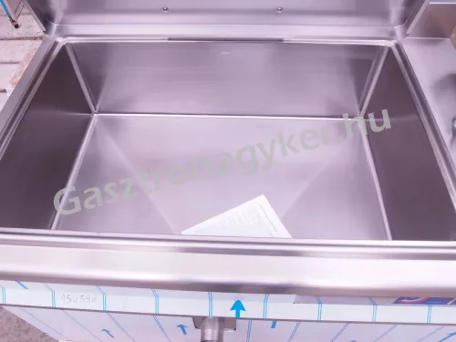 Gázüzemű főzőüst, 200 L, 25 kW, 1350×900×900