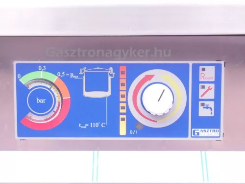 Gázüzemű főzőüst, 300 L, 32kW, 1350×900×900