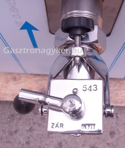 Gázüzemű főzőüst, 300 L, 32kW, 1350×900×900