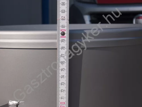 Burgonyakoptató, burgonyahámozó, 10-12 Kg/ciklus 200-300 kg/óra, 400 V/0,75 kW