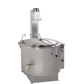 Gázüzemű főzőüst 300 L, 48 kW, 1320×1350×930
