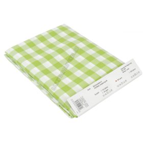 Abrosz 140×140 cm zöld kockás