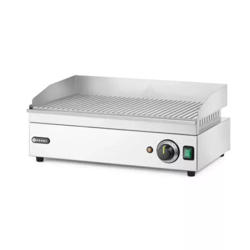 Rostlap, bordázott, rozsdamentes 240V/2400W, sütőfelület 52x 40 cm
