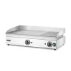 Rostlap, 1/3 bordázott, rozsdamentes, 240V/3500W, 69,7x47,4 cm sütőfelület