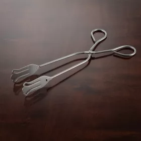 Süteményes, péksüteményes csipesz, ollós, 28 cm