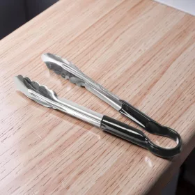 Csipesz, univerzális, 25 cm, fekete, (HACCP)