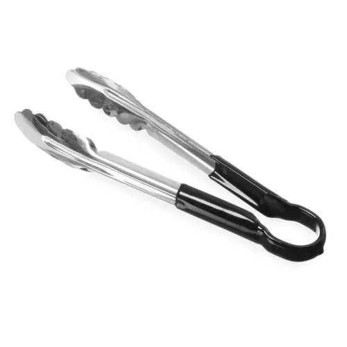 Csipesz, univerzális, 25 cm, fekete, (HACCP)