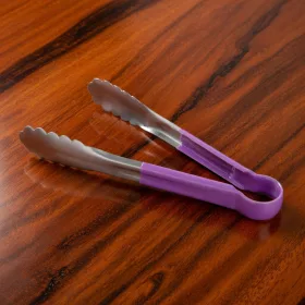 Csipesz, univerzális, 30 cm, lila, (HACCP)